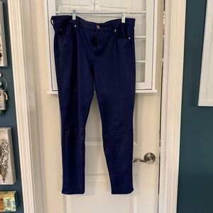 7 For All Mankind Navy Skinny Jeans